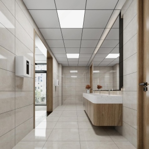 现代卫生间3D模型下载